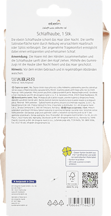 Schlafhaube Beauty Eve Routine ebelin