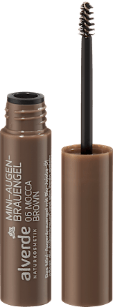 Gel maskara za obrvi, 06 Mocca Brown alverde NATURKOSMETIK