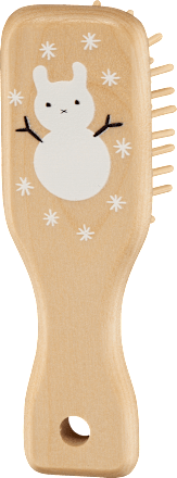 Mini-Haarbürste Holz ebelin