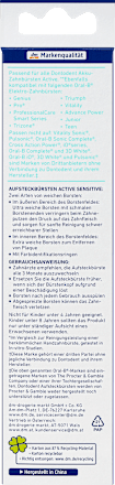 Náhradné hlavice na elektrickú zubnú kefku Active Sensitive Dontodent