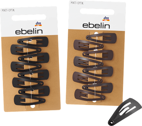 Małe spinki do włosów ebelin