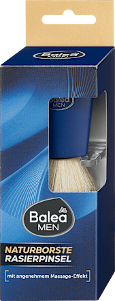 Pennello da barba con setole naturali Balea MEN