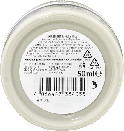Deo krema Fresh Nature alverde NATURKOSMETIK MEN
