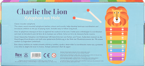 Xylophon aus Holz "Charlie the Lion" REX LONDON