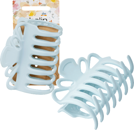 Haarklammer hellblau ebelin