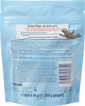 Kinder Badezusatz Badekugeln Bli-Bla-Blubber SauBär