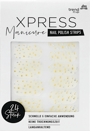 Folia do paznokci XPRESS Manicure 033 Sprinkle Stars  trend !t up