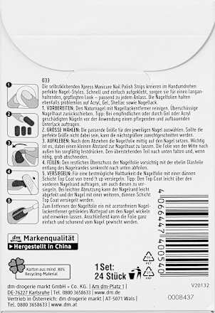 Xpress Manicure folija za nokte – 033 Sprinkle Stars trend !t up