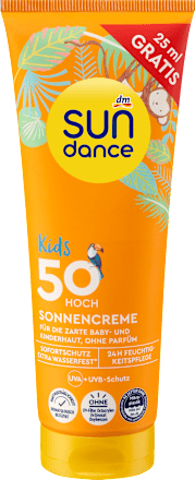Слънцезащитен крем за деца, SPF50 sundance