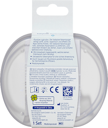 Aspiratore nasale per bambini babylove