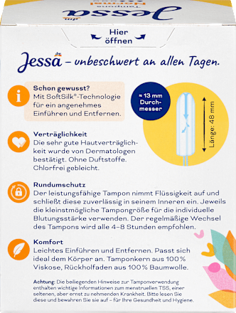 Tamponi SoftSilk normal Jessa