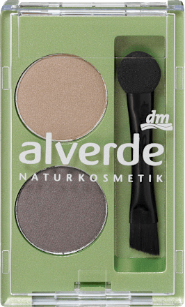 Set za obrvi Duo-Augenbrauenpuder alverde NATURKOSMETIK