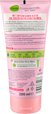 Balsam do ciała, kwiaty chryzantemy & malwa alverde NATURKOSMETIK