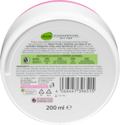 Körperbutter Mama Malve alverde NATURKOSMETIK