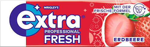 Kaugummi, Professional Fresh Erdbeere EXTRA