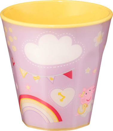 Becher 9-Kant Peppa Pig, lila babylove