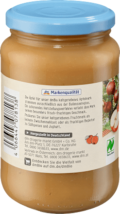 Jablková dreň - za studena spracovaná dmBio
