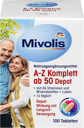 A-Z Komplett Depot ab 50, Tabletten, 100 St Mivolis