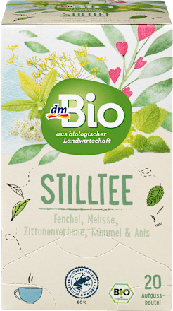 Stilltee Fenchel, Melisse, Zitronenverbene, Kümmel & Anis (20 Beutel) dmBio