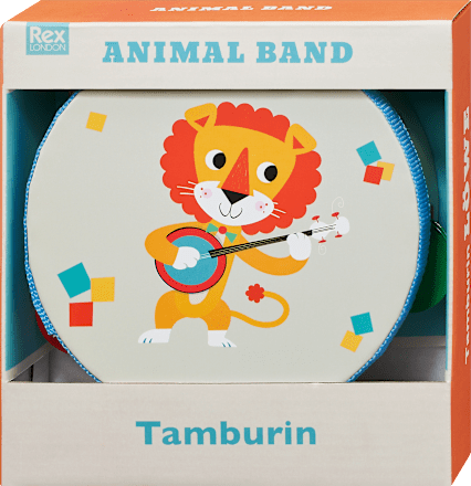 Tamburin "Animal Band"  REX LONDON
