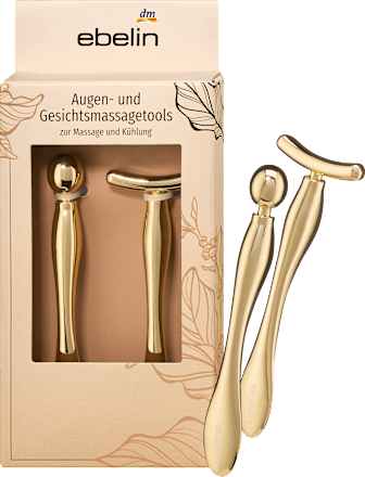 Set za masažo obraza Have a Coffeemazing Day, 2-delni ebelin