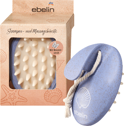 Shampoo- und Massagebürste Coastal Breeze ebelin