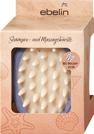 Shampoo- und Massagebürste Coastal Breeze ebelin