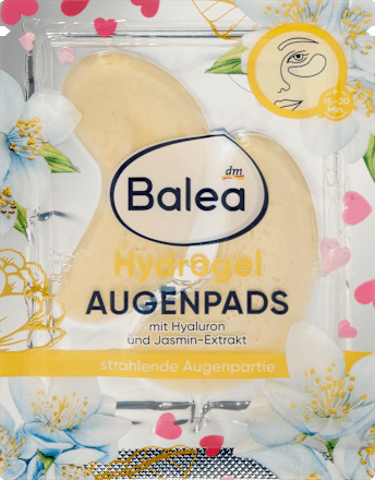 Hydrogel Eye Pads jastučići za područje oko očiju - jasmin, 1 par Balea