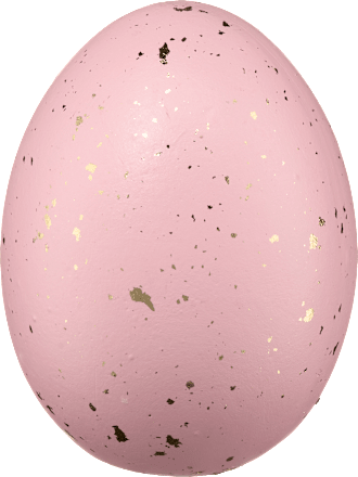 Keramikei mit goldenen Sprenkeln, rosa Dekorieren & Einrichten