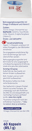 Omega-3 1000, Kapseln 60 St Mivolis