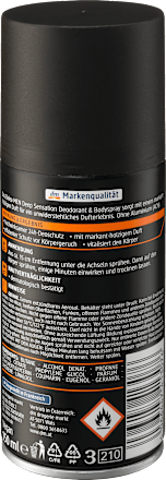 Deodorant Bodyspray Deep Sensation  Balea MEN