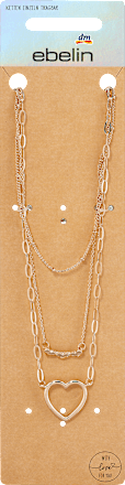 Halsketten Herz Gold-Optik ebelin