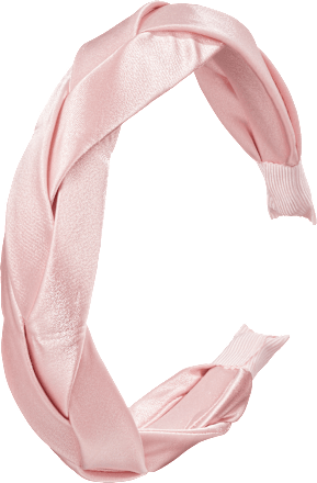 Haarreif geflochten rosa ebelin