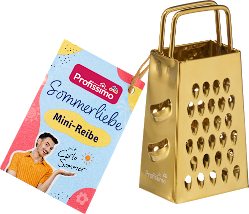 Mini-Reibe gold Sommerliebe Profissimo