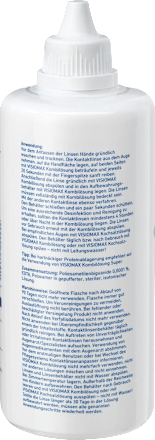 Kontaktlinsen-Pflegemittel Kombilösung VISIOMAX