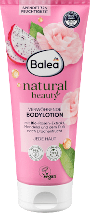 Balea Bodylotion Natural Beauty Rose & Drachenfrucht Balea