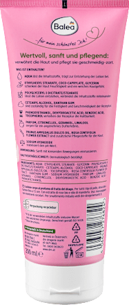 Balea Bodylotion Natural Beauty Rose & Drachenfrucht Balea