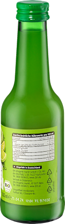 Direktsaft, Limette dmBio