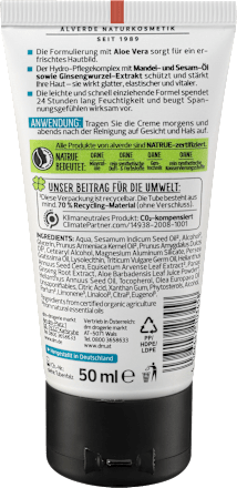 Gesichtscreme Hydro alverde MEN