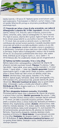 Herbatka ziołowa Wewnętrzny Balans Mivolis