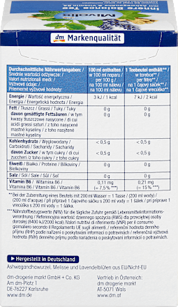 Gyógynövénytea, Belső egyensúly, ashwagandhával és B6-vitaminnal 14 filter Mivolis