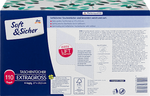 Taschentücher Box Soft&Sicher