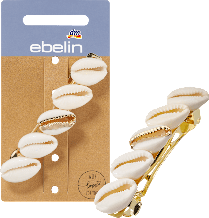Patentspange mit Muscheln ebelin