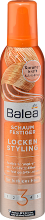 Schaumfestiger Locken Styling Balea