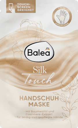 Vlažilna maska za roke v obliki rokavic Silk Touch Balea