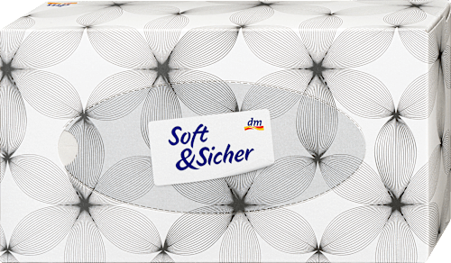 Taschentücher Box Design Soft&Sicher