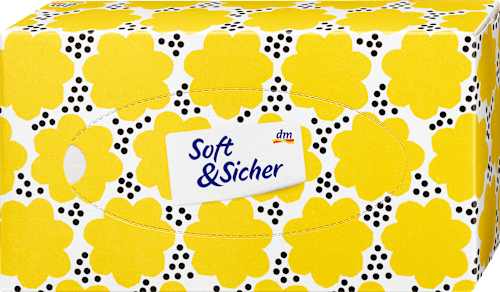 Taschentücher Box Design Soft&Sicher