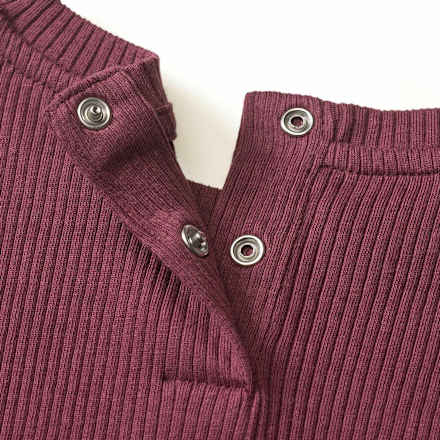 Kleid mit Ripp-Struktur, lila, Gr. 104 ALANA