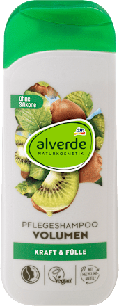 Shampoo Volumen Bio-Kiwi, Bio-Apfelminze alverde NATURKOSMETIK
