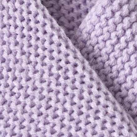 Loop Schal aus Strick, lila PUSBLU